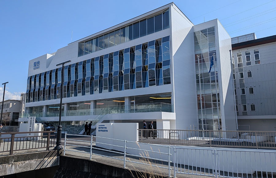 【山梨県】駿台甲府高の新校舎が完成