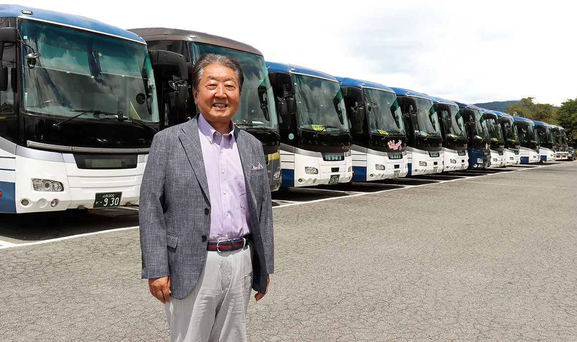 【山梨県】トップインタビュー　​山梨交通　雨宮正英社長
