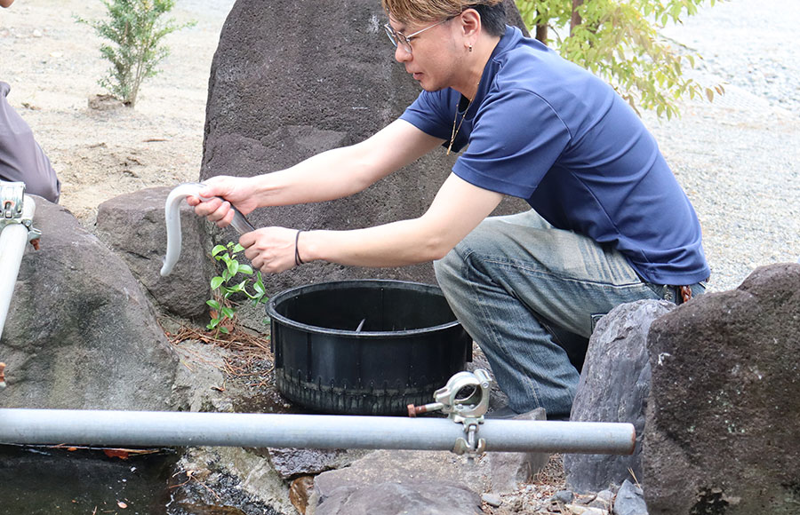 【山梨県】自然の恵みに感謝　住吉神社でウナギの慰霊祭