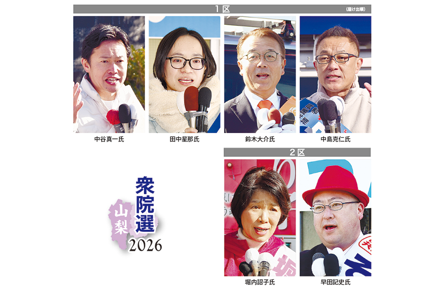 【山梨県】衆院選