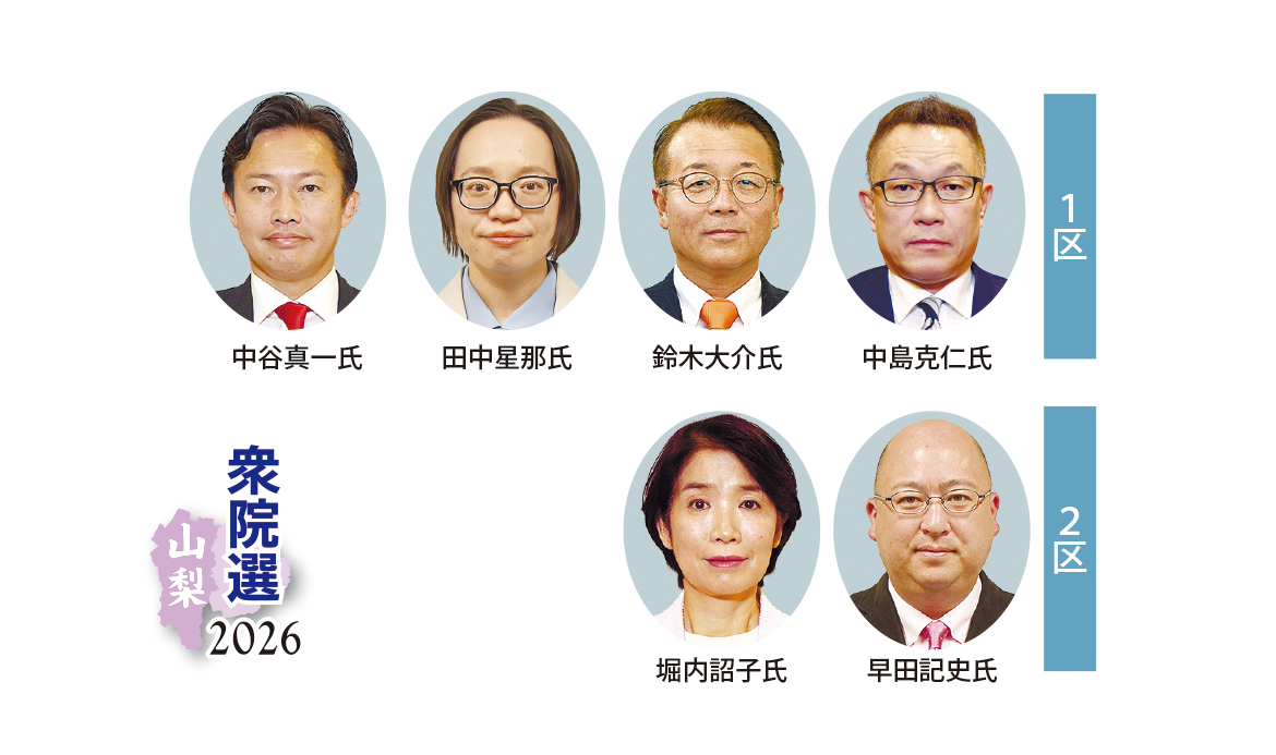 【山梨県】衆院選